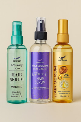 Earthcon Earthcorn Hair Serum for Dry & Damaged Hair – Nourishment & Shine(300 ml)