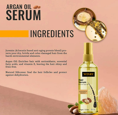 winry Frizz control Argon Hair Serum(100 ml)