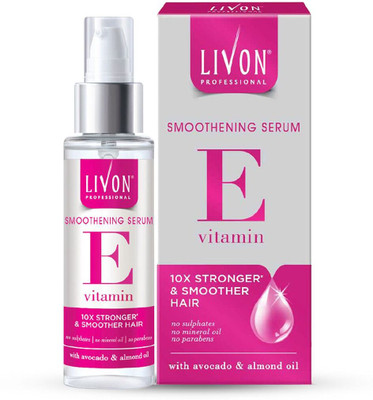 LIVON Professional Smoothening Serum for Women & Men, With Vitamin E & Avocado(100 ml)
