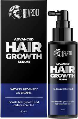BEARDO Advanced Hair Growth Serum | Redensy Anagain & Bicapil | Reduce Hair Fall(50 ml)