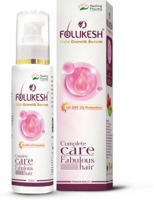 Follikesh Hair Growth Serum For Women & Men with Redensyl & Raspbeery Seed Oil(99.99 ml)