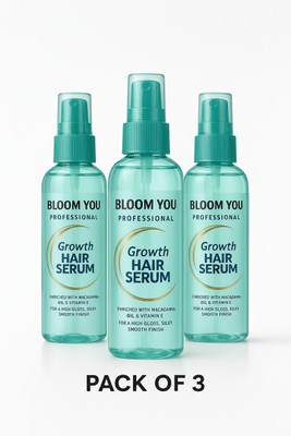 BLOOM YOU Rapid Action Hair Growth Serum – Professional Edition(3 Items in the set)