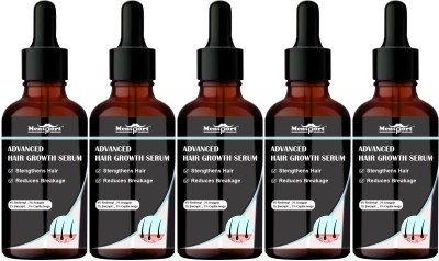 Mensport Advanced Hair Growth Serum - Reduce Hairfall & Boost Hair Growth (30ml) Pack 5(150 ml)