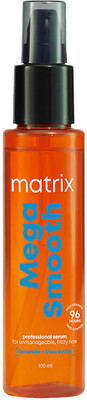 MATRIX Mega Smooth Serum for Frizzy, Dry Unmanageable Hair, Defy Frizz for 4 Days(100 ml)