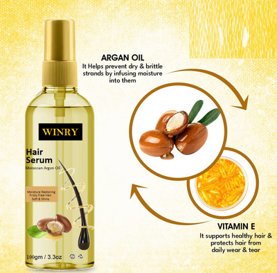 winry Instant Shine, Smoothness & Soft Hair Serum(100 ml)