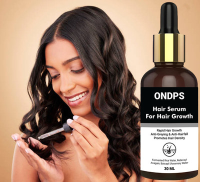 ONDPS Hair Growth Serum 2.0 | Helps Reduce Fizz & Adds Shine | For Women & Men(30 ml)