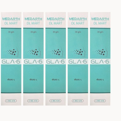 DL MART MEDARTH GLA.6 GLYCOLIC ACID CREAM6 PACK OF 5(150 g)