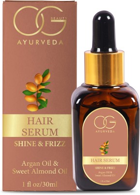 OG BEAUTY AYURVEDA Shine & Frizz Hair Serum(30 ml)