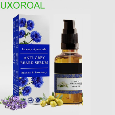 uxoroal Beard Serum Reduces Greying Naturally(30 ml)