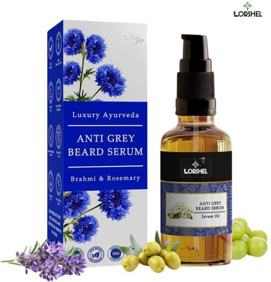 LORSHEL anti grey beard serum-Beard Darkening Oil - Natural and Effective(30 ml)
