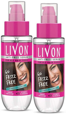 LIVON Hair Serum For Smooth, Frizz free & Glossy Hair(200 ml)