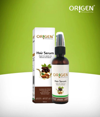 ORIGEN SilkShine Hair Serum | Frizz Control, Shine & Smooth Finish(100 ml)