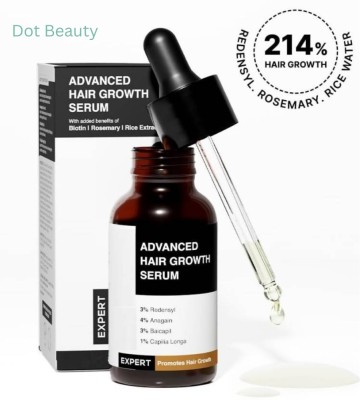 Dot Beauty Bare Anatomy Hair Growth Serum – Redensyl, Biotin, Vitamin E(30 ml)