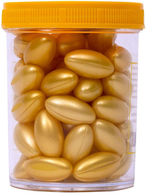 mapperz Vitamin-e Hair Capsules, Soften Serum Capsule Suitable For Frizzy & Damaged Hair(60 g)