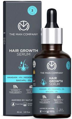 30% OFF on THE MAN COMPANY Hair Growth Serum for Men with Effective Redensyl, Anagain & Baicapil(30 ml) 30% OFF on THE MAN COMPANY Hair Growth Serum for Men with Effective Redensyl, Anagain & Baicapil(30 ml)