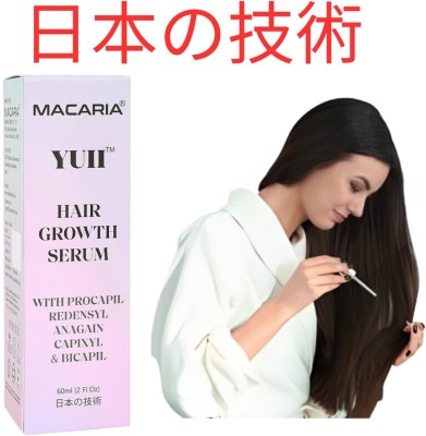 MACARIA YUII redensyl procapil capixyl anagain baicapil hair growth serum for men(60 ml)