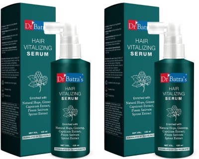 Dr Batra's Hair Vitalizing Serum 125ml (Pack of 2)(250 ml)