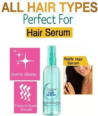 AMOSFIA Hair Repair Spray Serum, Vitariche Gloss Hair Serum - Vitamin E & Macadamia Oil(100 ml)