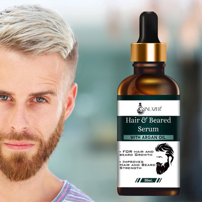 inlazer Men Mustache & Beard Oil For Dailyuse Styling Hair Serum ' Beard Gel for Men(30 ml)