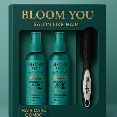 BLOOM YOU Hydrate & Detangle Hair Combo(3 Items in the set)