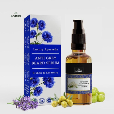 LORSHEL anti grey beard serum - Grey Beard Removal Solution(30 ml)