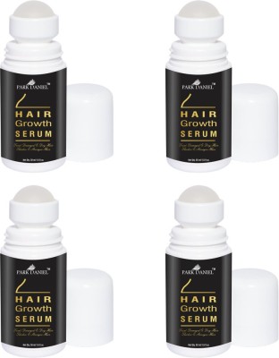 PARK DANIEL Hair Growth Roller Hair Serum For Volumizing Hair to Men & Women Pack 4 of 50ML(200 ml)