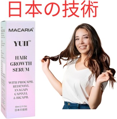 MACARIA YUII redensyl Anagain Capixyl Bicapil Procapil growth serum women Hair loss(60 ml)