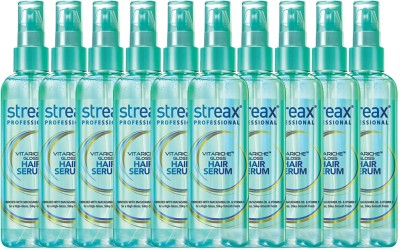 Streax Professional Vitariche Gloss Hair Serum Pack of 10(45 ml)