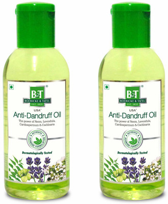 Boericke & Tafel Anti Dandruff Oil - For dandruff control , healthy & long hair (Pack of 2) Hair Oil(300 ml)