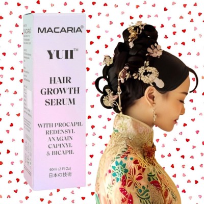MACARIA YUII Hair Growth Serum, with Redensyl, Anagain & Procapil For Men & women(60 ml)
