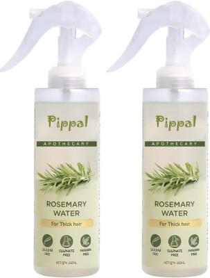 PIPPAL Rosemary Water Spray For Hair Growth Hair Spray for Regrowth 100ml (Pack of 2)(200 ml)