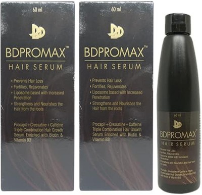 bdpromax HAIR SERUM (PACK OF 2 X 60 ML)(120 ml)