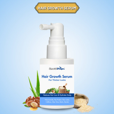 smartdrops Hair Growth Serum For Thick & Healthy Hair For Men & Women(30 ml)