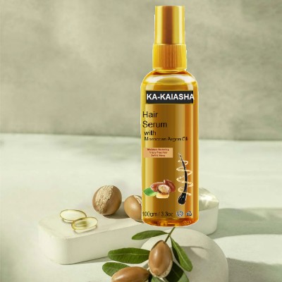 KA-KAIASHA Smooth Hair, ,Argon Oil and Vitamin E HAIR SERUM(100 ml)