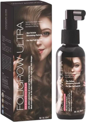 lamiglow FOLIGROW ULTRA HAIR SERUM FOR GROWTH & SOFTEN STRONGER HAIRS PACK OF 60ml x 1(60 ml)