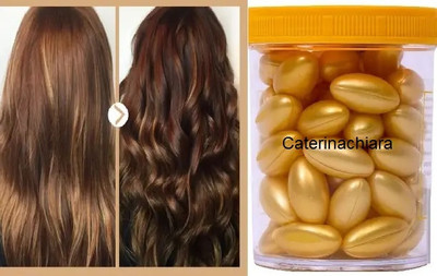 CATERINACHIARA Vitamin E Capsule Oil Best For All Type Hairs(60 ml)