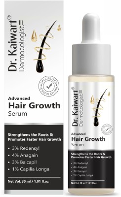 Dr. Kaiwart Advanced Serum - Redensyl, Anagain, Rosemary, Biotin for Hair Growth(30 ml)