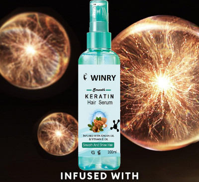 winry 24 Hour Frizz-free Smoothness Argon Hair Serum(100 ml)