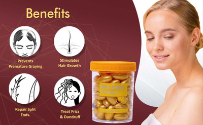 EVERERIN Vitamin E capsules for hair-08(60 ml)
