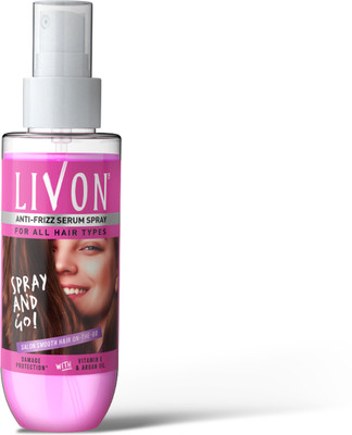 LIVON Hair Serum Spray for Women & Men, Smooth, Frizz free & Glossy Hair on the go(100 ml)