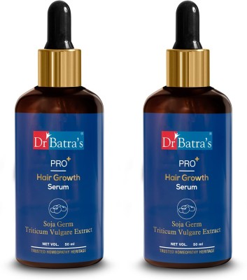 Dr Batra's Pro+ Hair Growth Serum 50 gm, Natural Serum Pack of 2(50 g)