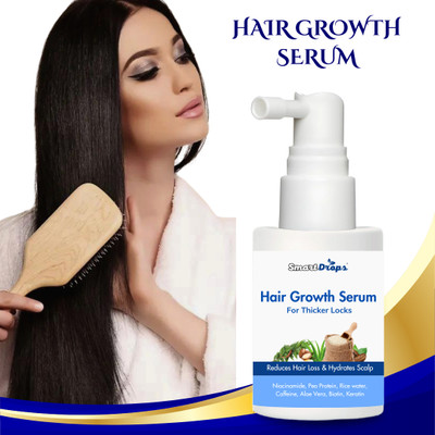 smartdrops Hair Growth Serum For Reduce Hair Fall, Promotes Hair Growth(30 ml)