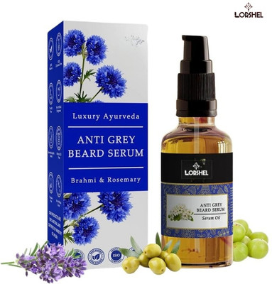 LORSHEL anti grey beard serum-Anti Grey Beard Serum - Fast Acting Formula(30 ml)