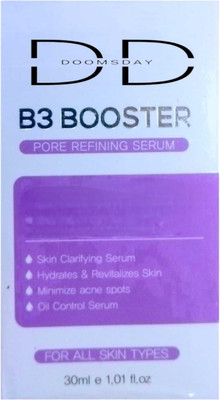 DOOMSDAY B3 BOOSTER PORE SERUM FOR MINIMIZE ACNE SPOTS PACK OF 1(30 ml)