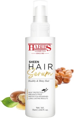 Habibs Sheen hair Serum For Smooth Anti-Frizz Hair Serum(75 ml)