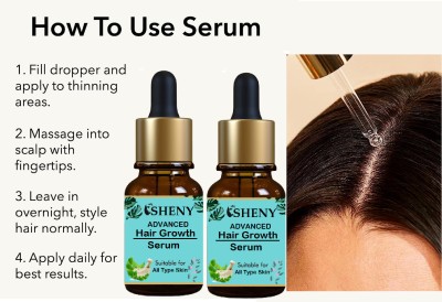 Sheny Natural Hair growth oil for New Anti-Dandruff Hair Oil(60 ml)