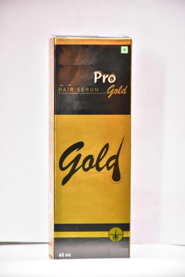 GLOWVIVA Mor Pro Gold Hair Serum, 60 ml - Advanced Hair Regrowth & Anti-Hair-Fall Serum(60 ml)
