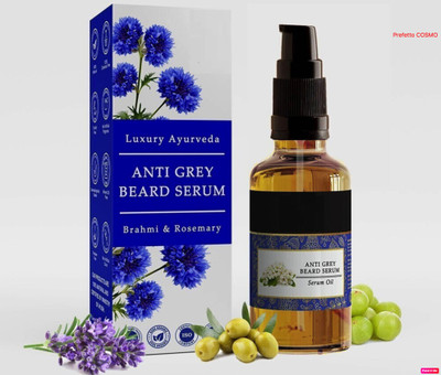 FUFA Bestest Grey Beard Serum - For Premature Greying and Restore Natural Beard Color(30 ml)