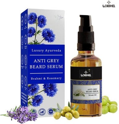 LORSHEL anti grey beard serum-anti grey beard serum - Grey Beard Removal Solution(30 ml)