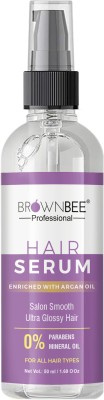 brownbee Hair Growth Serum Concentrate for Women & Men, For Dry & Frizzy Hair(50 ml)